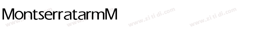 Montserratarm Medium字体转换 Montserratarm Medium字体转换